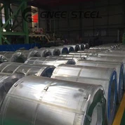 Verzinktes Stahlblech und Spule